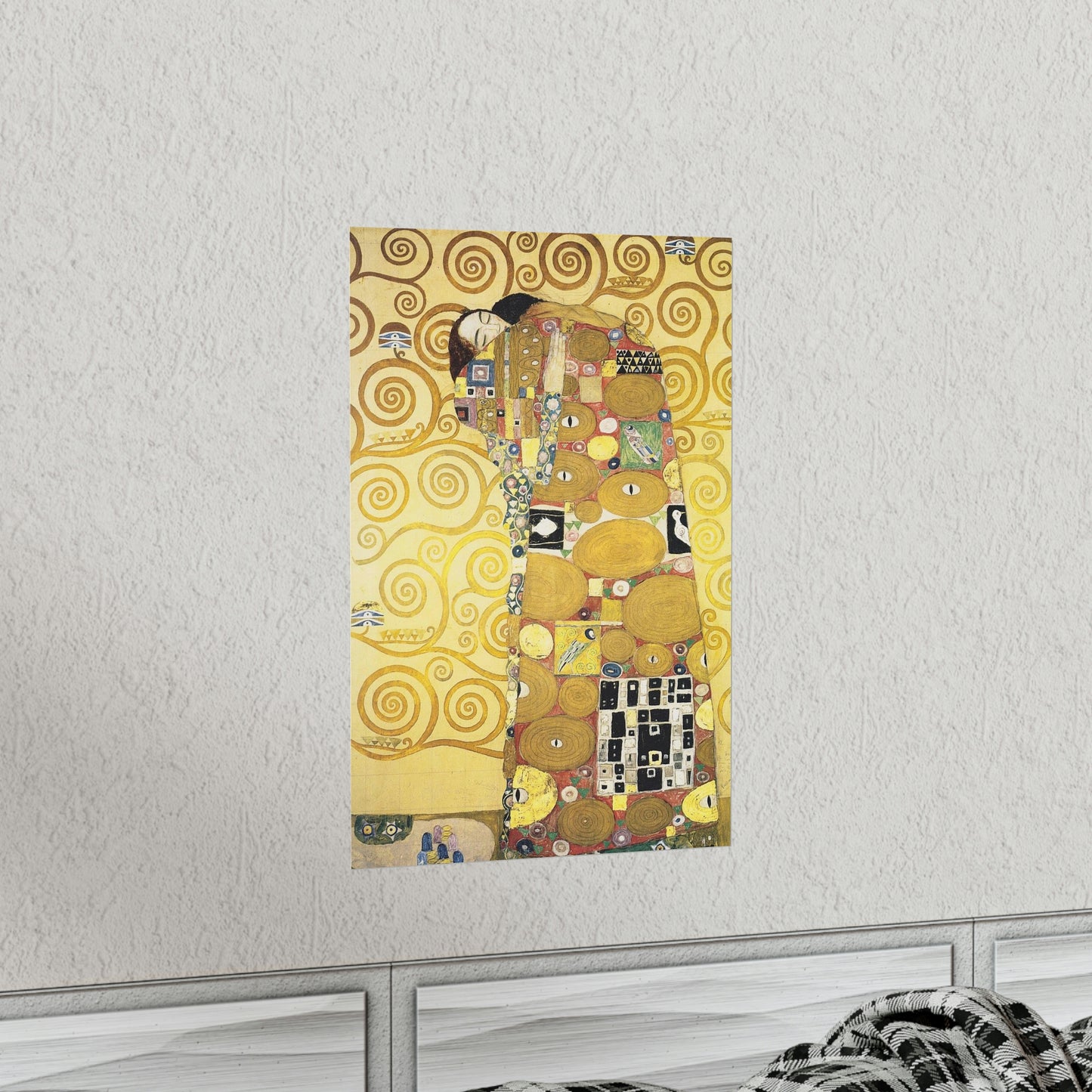 ODDONE Poster: Gustav Klimt "Die Umarmung ("The Embrace")" (1910-1911) Art History