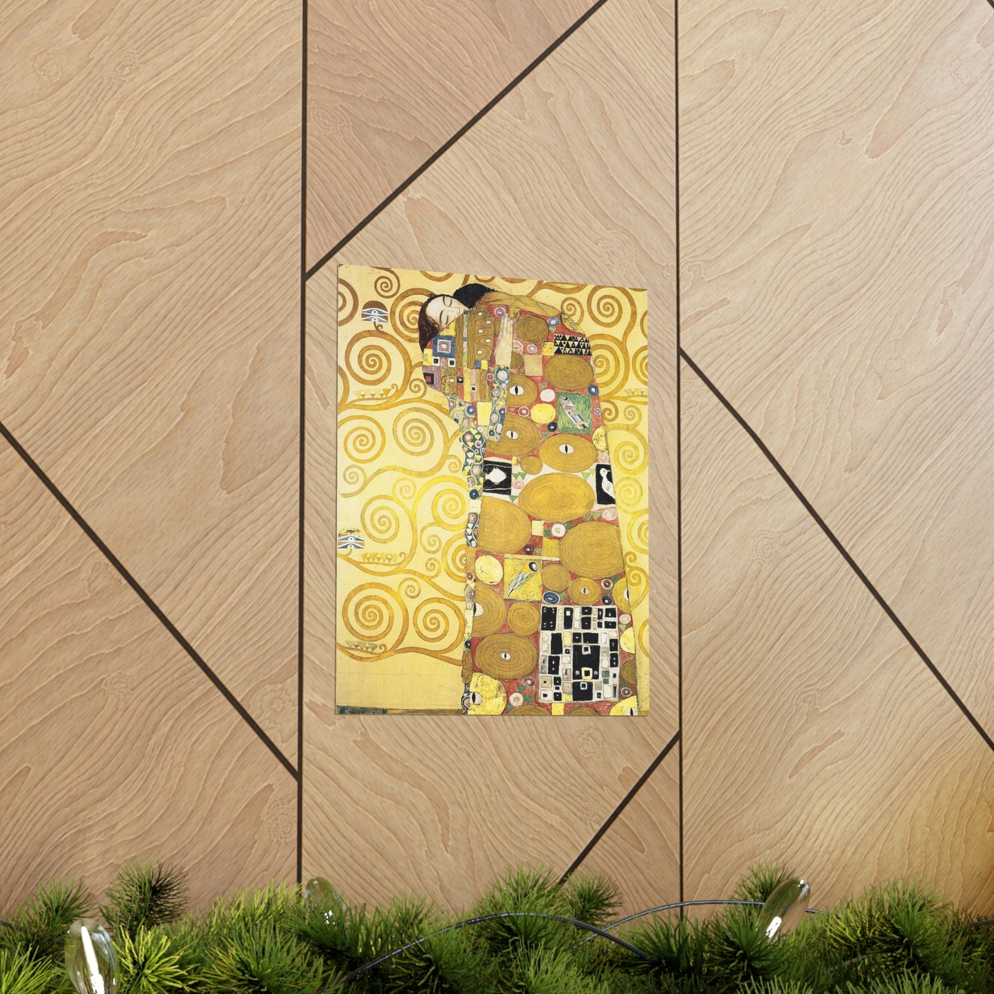 ODDONE Poster: Gustav Klimt "Die Umarmung ("The Embrace")" (1910-1911) Art History