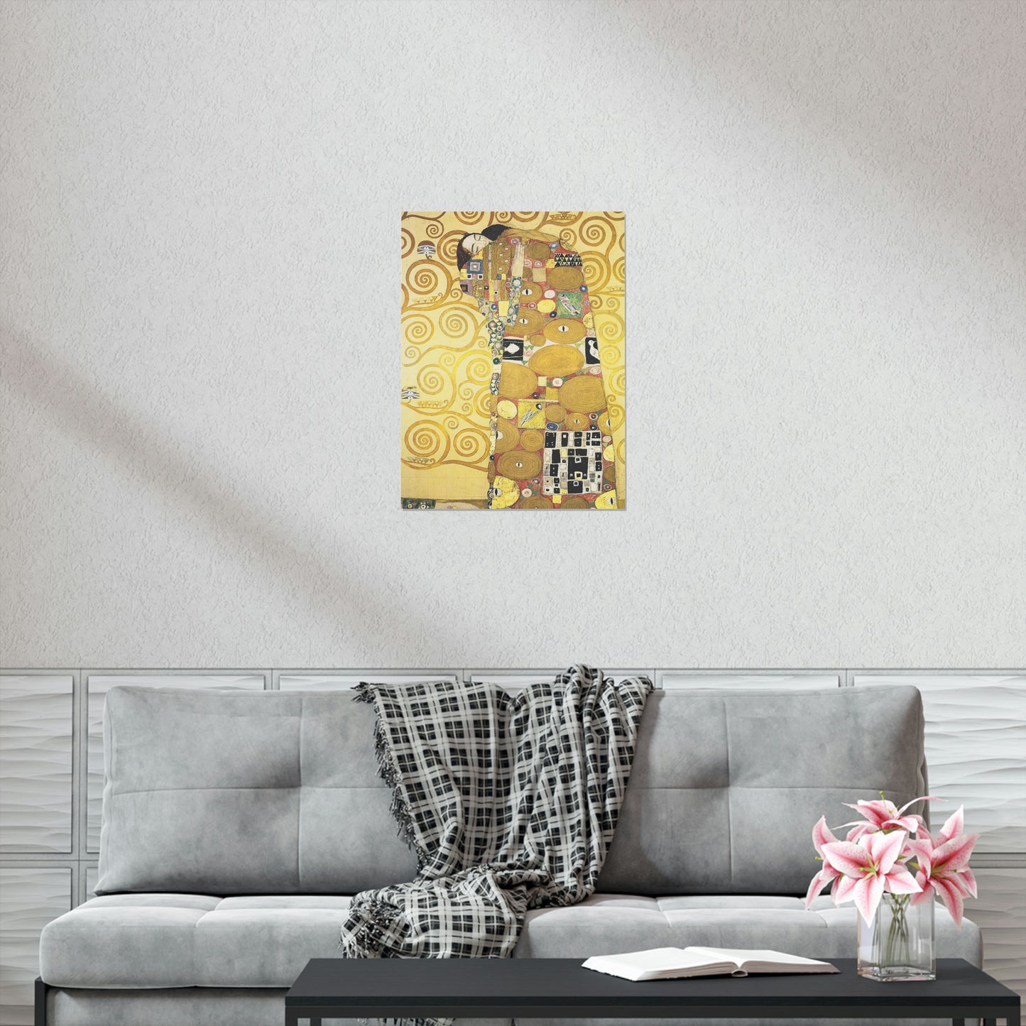 ODDONE Poster: Gustav Klimt "Die Umarmung ("The Embrace")" (1910-1911) Art History