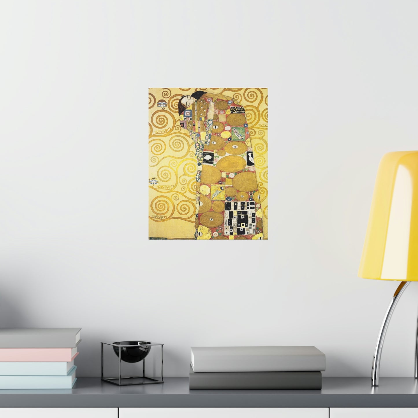 ODDONE Poster: Gustav Klimt "Die Umarmung ("The Embrace")" (1910-1911) Art History