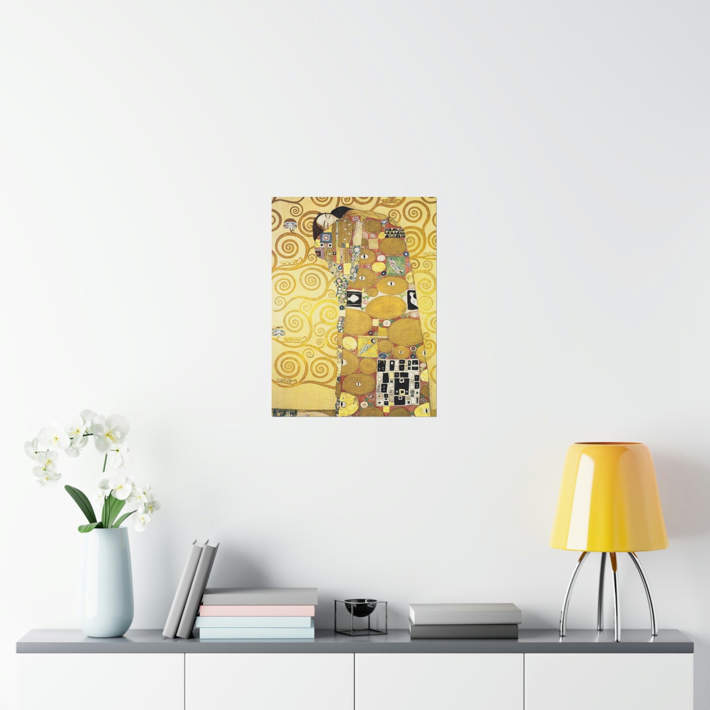 ODDONE Poster: Gustav Klimt "Die Umarmung ("The Embrace")" (1910-1911) Art History