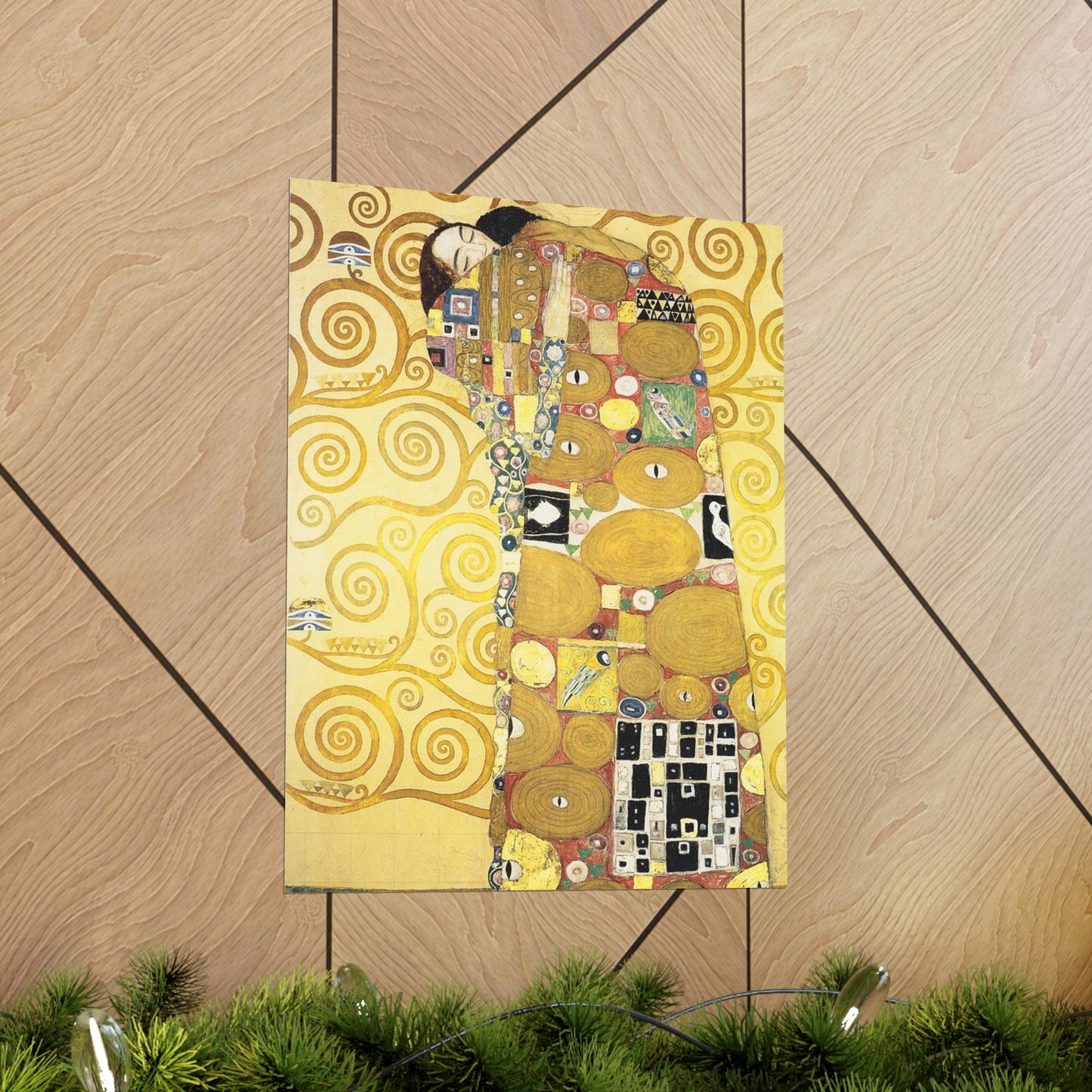ODDONE Poster: Gustav Klimt "Die Umarmung ("The Embrace")" (1910-1911) Art History