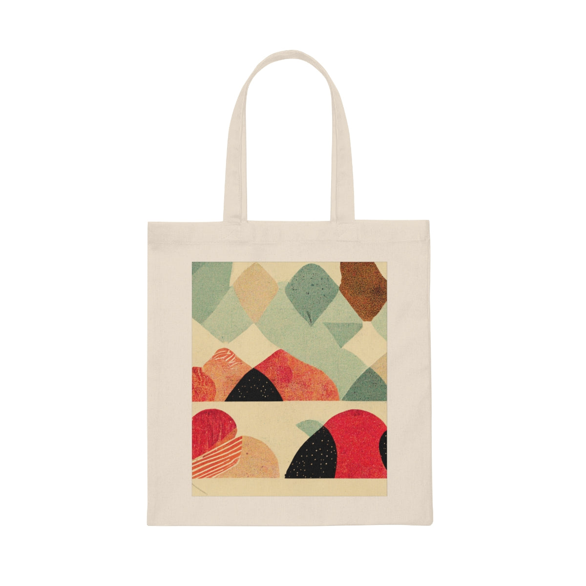 Pattern Alchemist <Mountain Mindmap> Cotton Canva Totebag