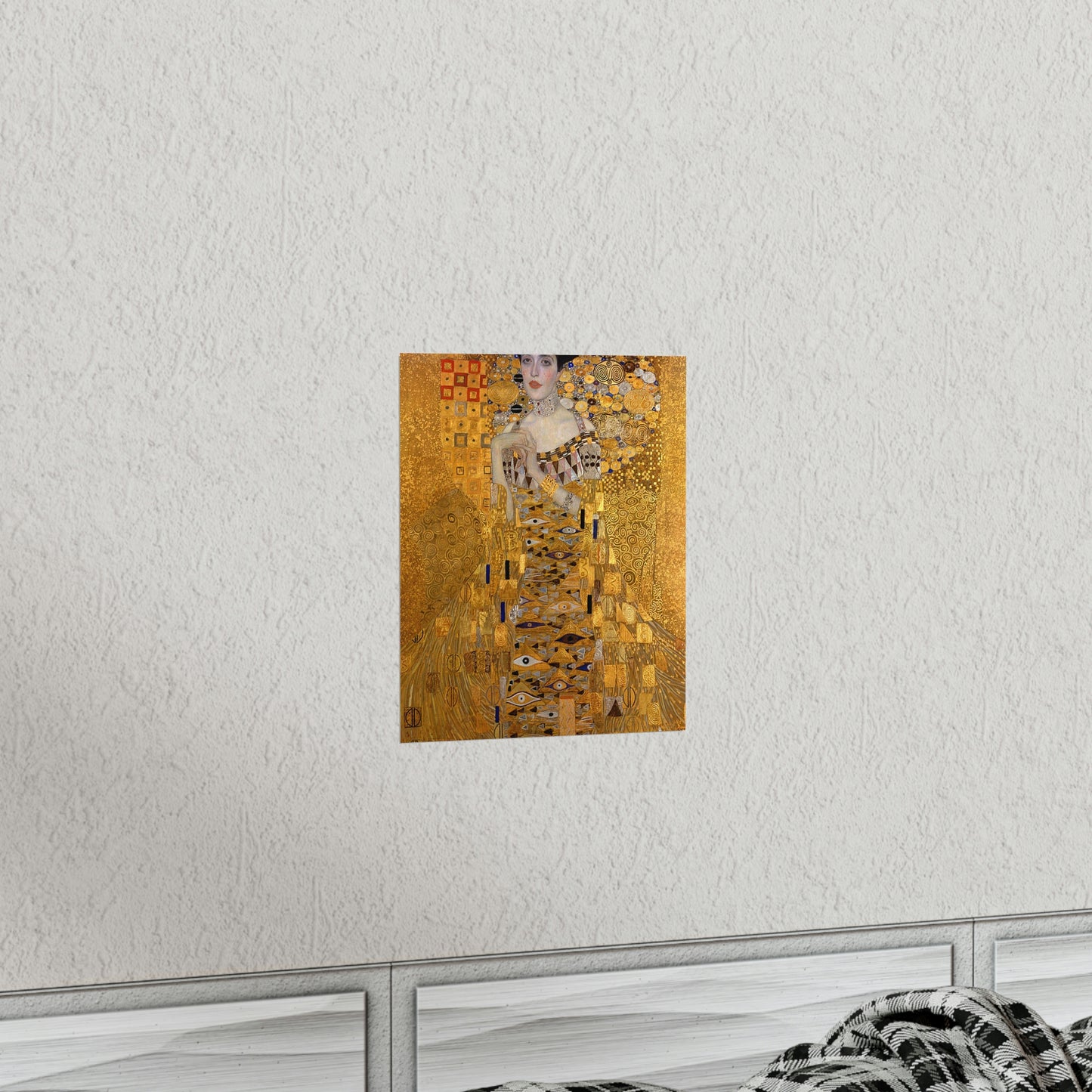 ODDONE Poster: Gustav Klimt "Portrait of Adele Bloch-Bauer I" Woman in Gold/Lady in Gold (1907) Art History