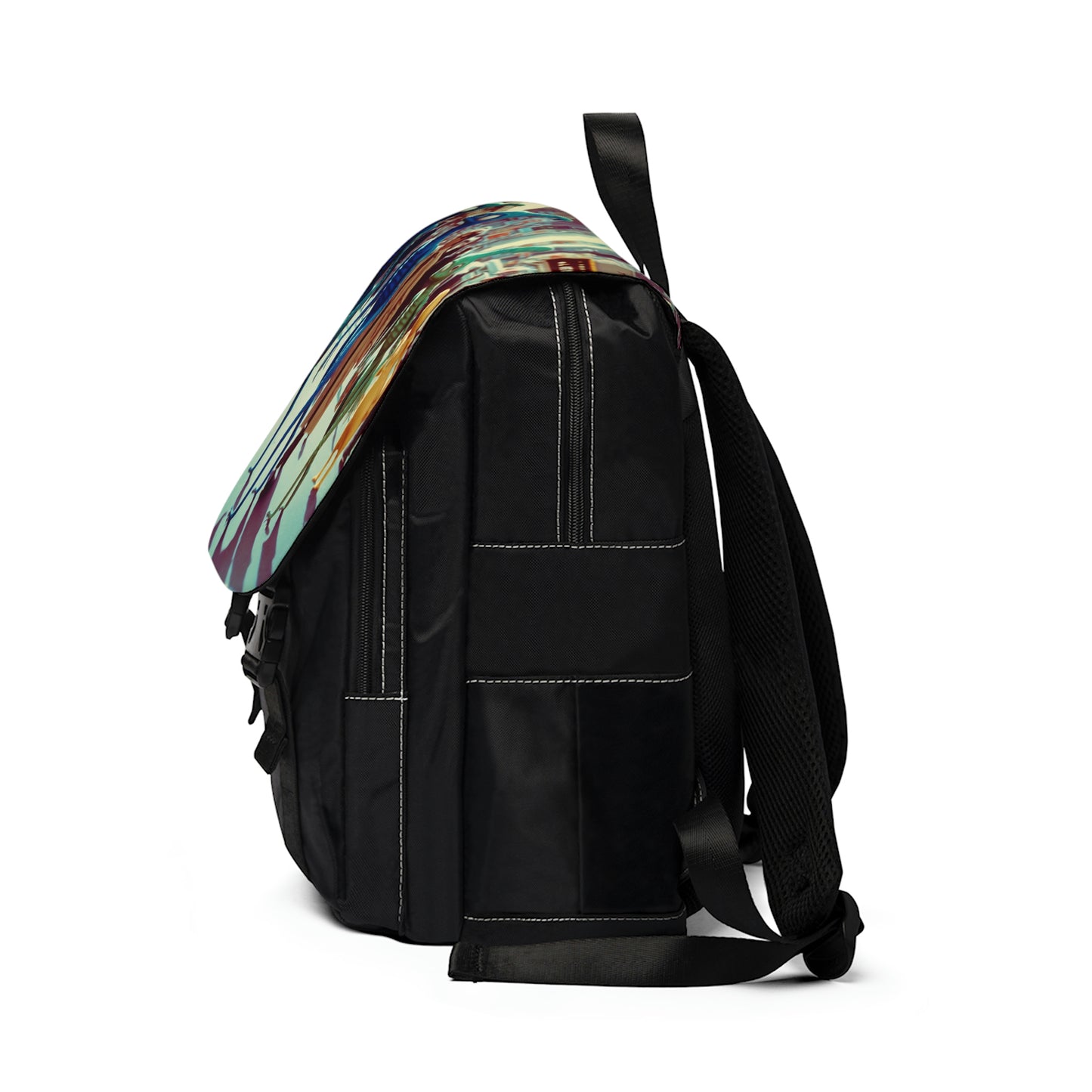 Oxford Canva Backpack <Outer Space Parade in New York City during the 1950s> NO.3 Casual Shoulder Backpack ODDONE