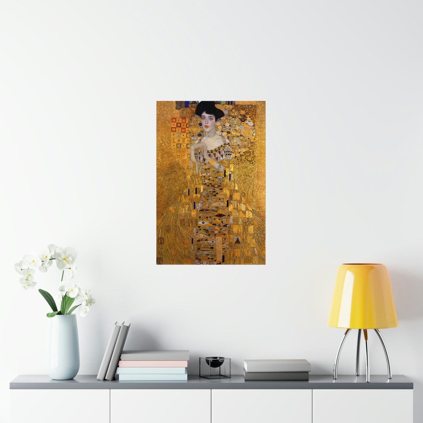 ODDONE Poster: Gustav Klimt "Portrait of Adele Bloch-Bauer I" Woman in Gold/Lady in Gold (1907) Art History