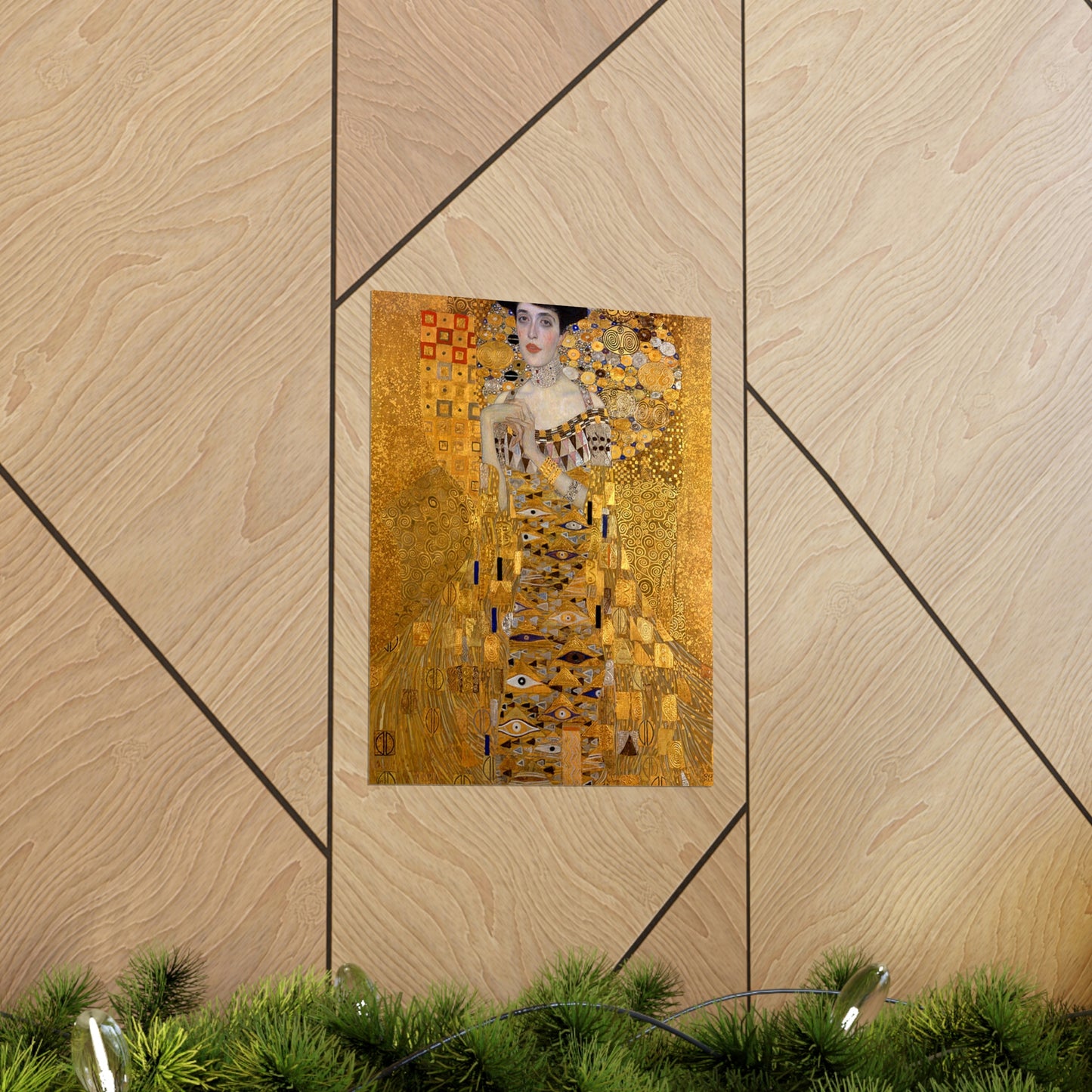 ODDONE Poster: Gustav Klimt "Portrait of Adele Bloch-Bauer I" Woman in Gold/Lady in Gold (1907) Art History