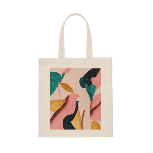 Pattern Alchemist <Multidimension Papercut> Cotton Canva Totebag