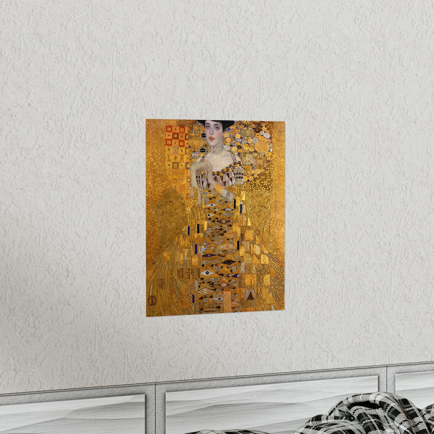 ODDONE Poster: Gustav Klimt "Portrait of Adele Bloch-Bauer I" Woman in Gold/Lady in Gold (1907) Art History