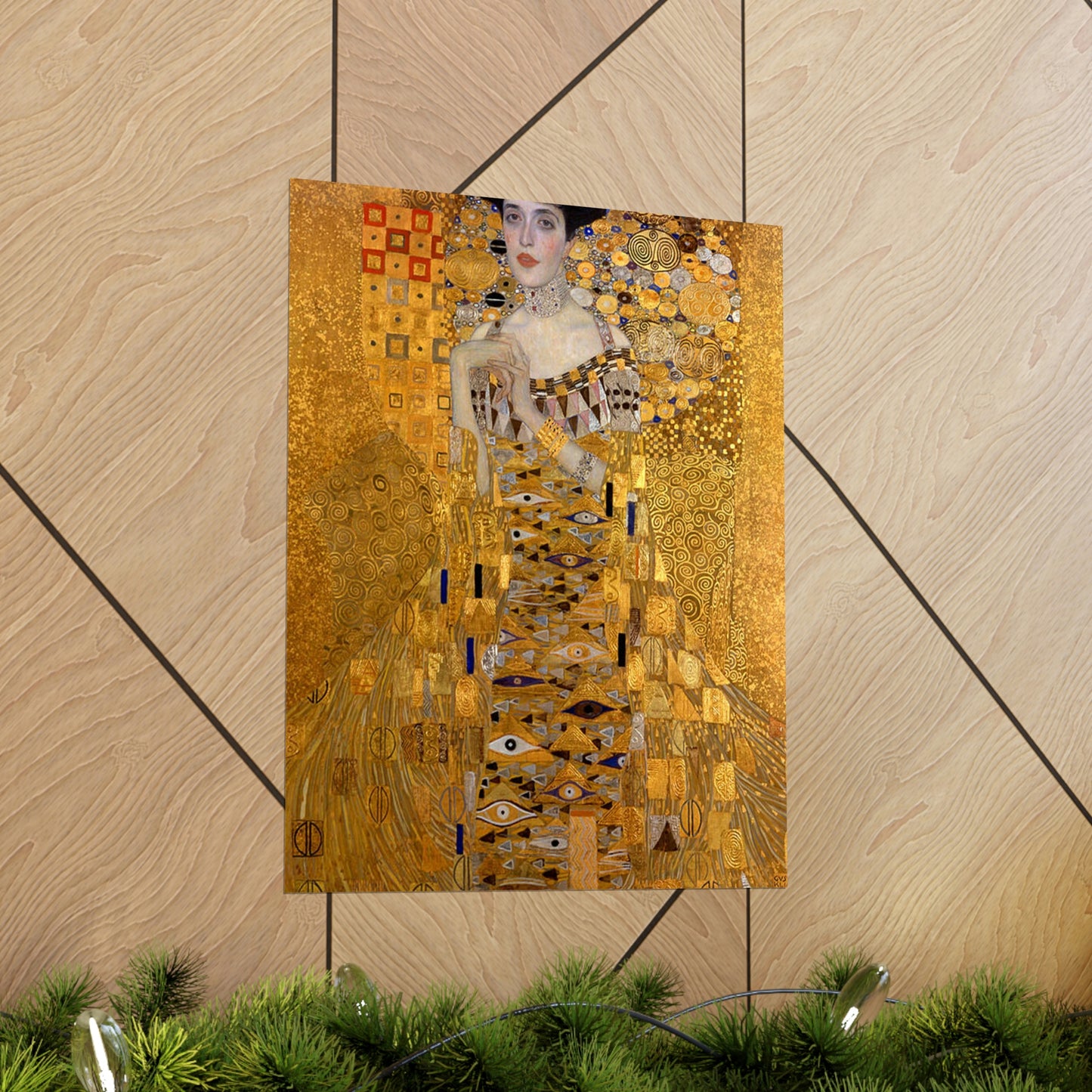 ODDONE Poster: Gustav Klimt "Portrait of Adele Bloch-Bauer I" Woman in Gold/Lady in Gold (1907) Art History