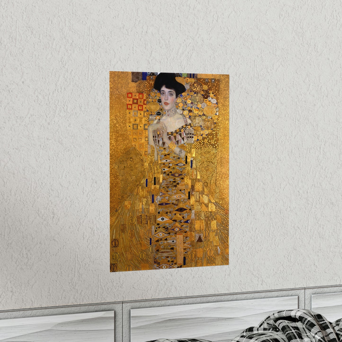 ODDONE Poster: Gustav Klimt "Portrait of Adele Bloch-Bauer I" Woman in Gold/Lady in Gold (1907) Art History