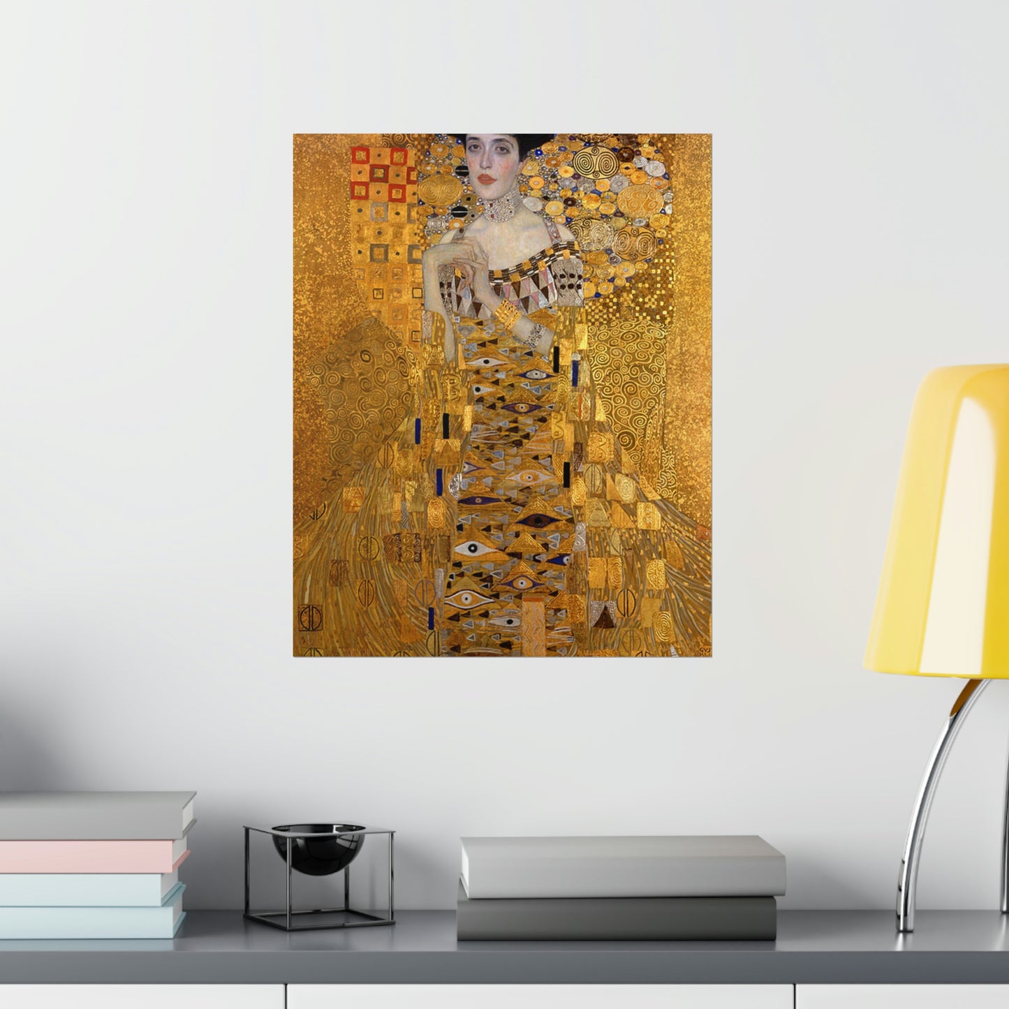 ODDONE Poster: Gustav Klimt "Portrait of Adele Bloch-Bauer I" Woman in Gold/Lady in Gold (1907) Art History