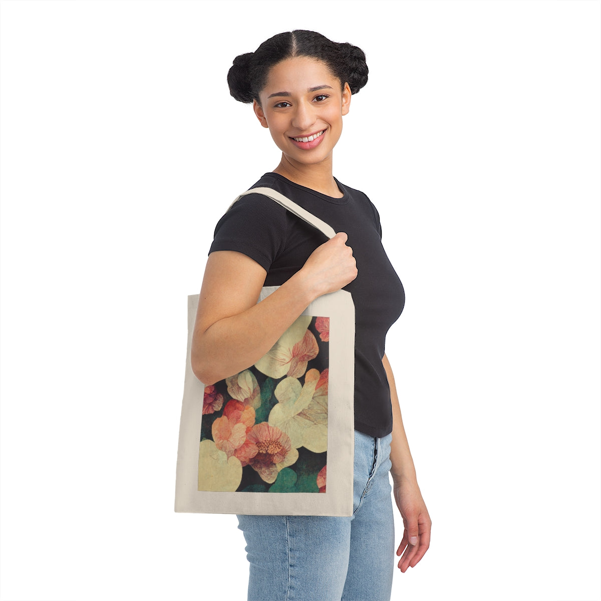 Pattern Alchemist <Blossom> Cotton Canva Totebag