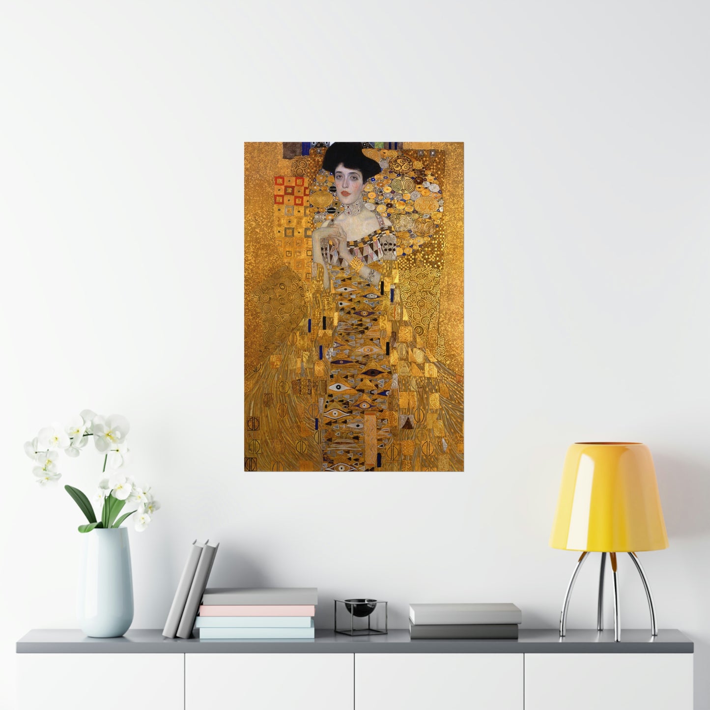 ODDONE Poster: Gustav Klimt "Portrait of Adele Bloch-Bauer I" Woman in Gold/Lady in Gold (1907) Art History