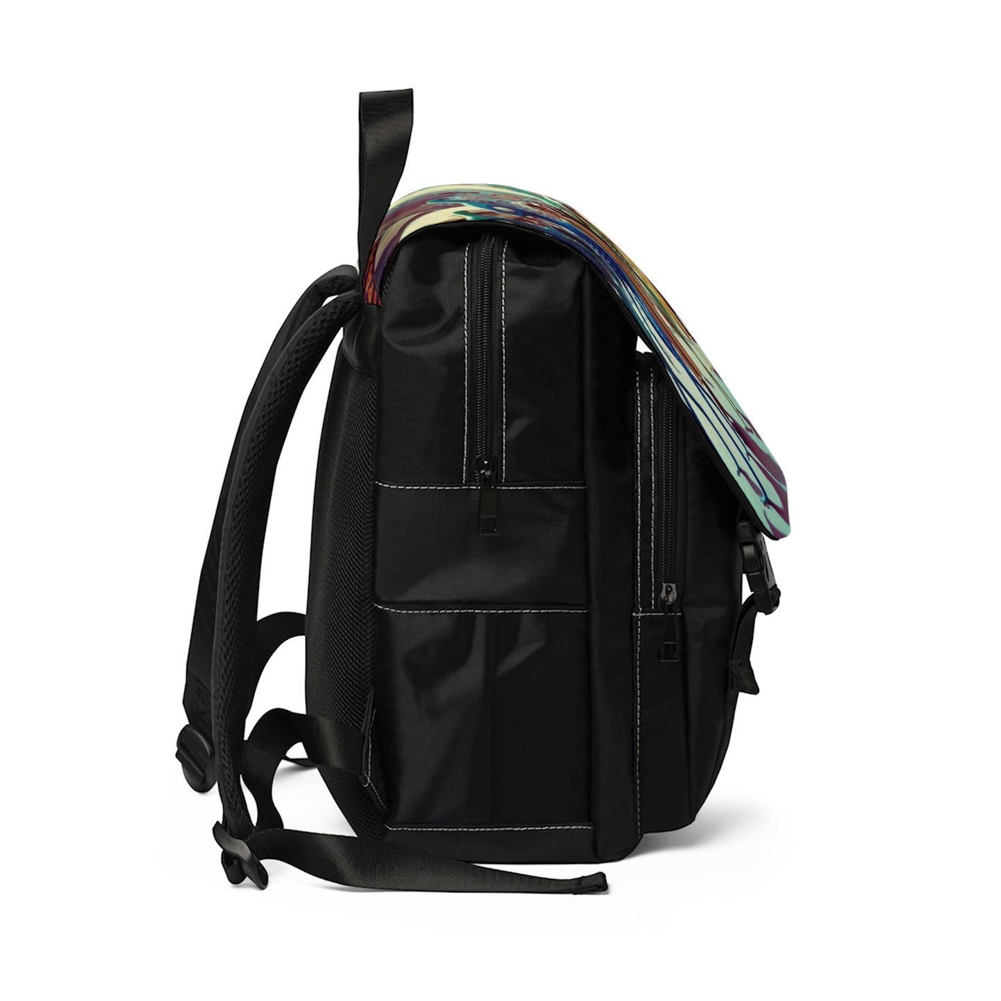 Oxford Canva Backpack <Outer Space Parade in New York City during the 1950s> NO.3 Casual Shoulder Backpack ODDONE