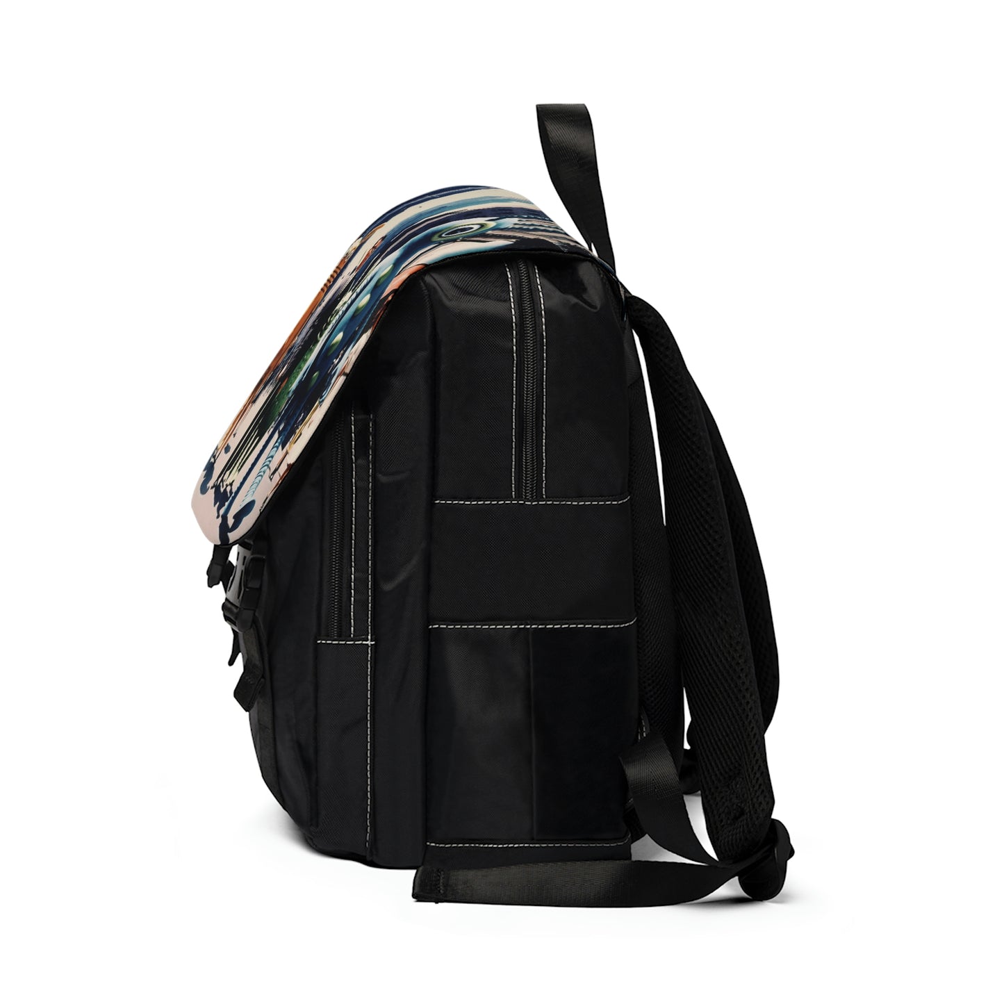 Oxford Canva Backpack <Outer Space Parade in New York City during the 1950s> No. 2 Casual Shoulder Backpack ODDONE