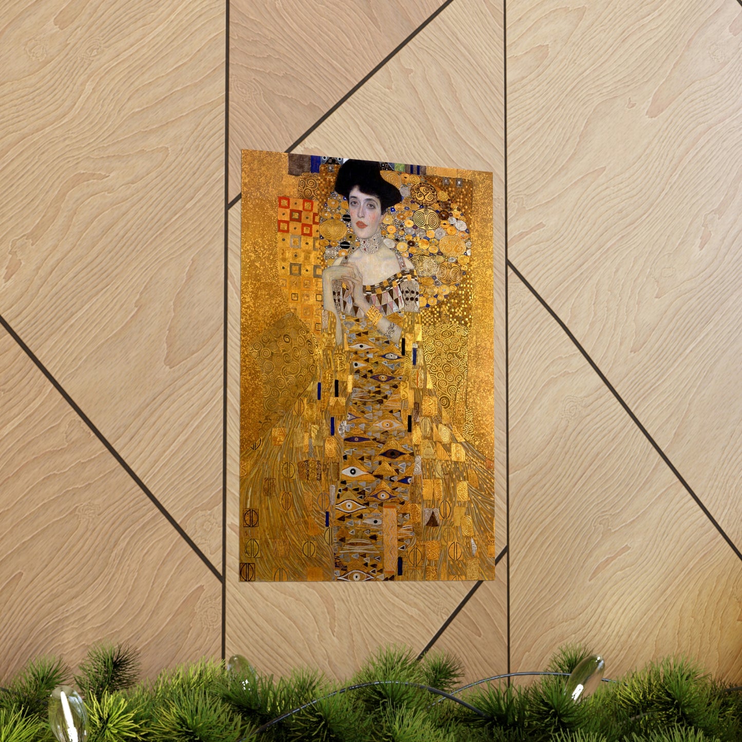 ODDONE Poster: Gustav Klimt "Portrait of Adele Bloch-Bauer I" Woman in Gold/Lady in Gold (1907) Art History