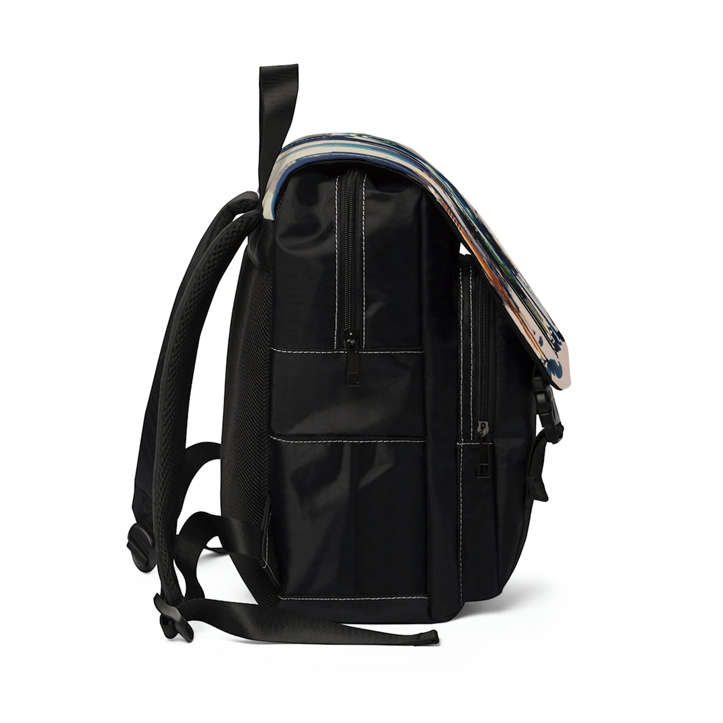 Oxford Canva Backpack <Outer Space Parade in New York City during the 1950s> No. 2 Casual Shoulder Backpack ODDONE